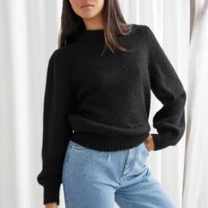 & Other Stories Alpaca Blend Knit Sweater S